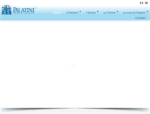 Tablet Screenshot of palatini.com